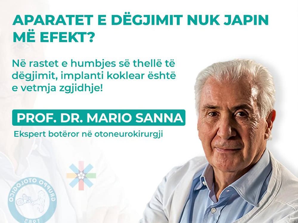 Aparatet e dëgjimit nuk japin më efekt? Vizita ORL në Family Hospital